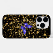 Golden Pattern 14.bw Black BG Case-Mate iPhone Case (Achterkant (horizontaal))