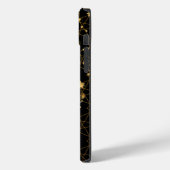 Golden Pattern 14.bw Black BG Case-Mate iPhone Case (Achterkant / Links)