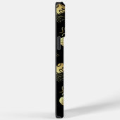 Golden Pattern 16.bw Black BG Case-Mate iPhone Case (Achterkant / Rechts)