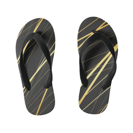 Golden Pattern 1 Kinder Teenslippers (Voetbed)