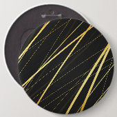 Golden Pattern 1 Ronde Button 6,0 Cm (Voorkant /achterkant)