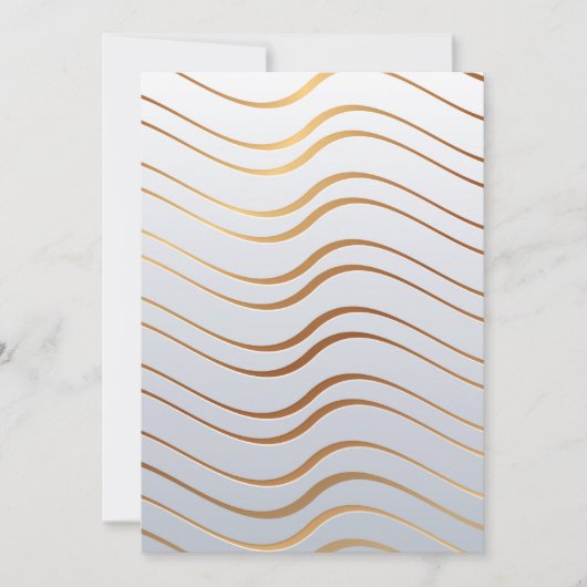 Golden Pattern 3 Bedankkaart (Voorkant)