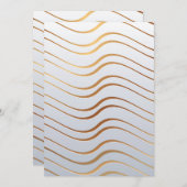 Golden Pattern 3 Bedankkaart (Voorkant / Achterkant)