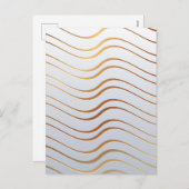 Golden Pattern 3 Feestdagenkaart (Voorkant / Achterkant)