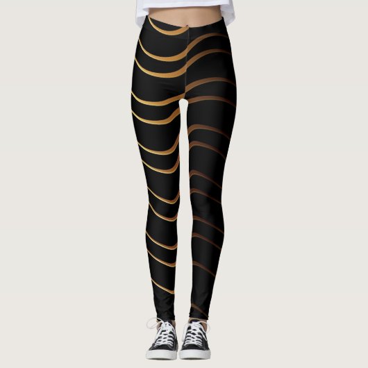 Golden Pattern 4 Leggings (Voorkant)
