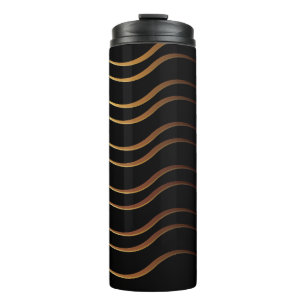 Golden Pattern 4 Thermosbeker