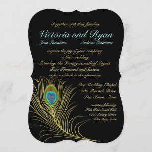 Golden Peacock Feathers Kaart