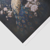 Golden Peacock X3 Decoupage Tissuepapier (Detail)
