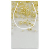 Golden Pearls Gift Bag Klein Cadeauzakje (Achterkant)
