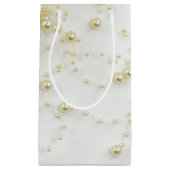 Golden Pearls Gift Bag Klein Cadeauzakje (Voorkant)