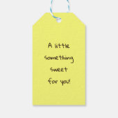 Golden Pears Collection Yellow Bright Cadeaulabel (Achterkant)