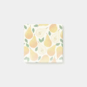 Golden Pears Pattern Post-it® Notes (Voorkant)