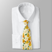 Golden Pears Pattern Stropdas (Gebonden)
