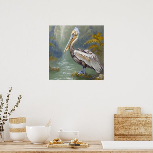 GOLDEN PELICAN POSTER (Cuisine)