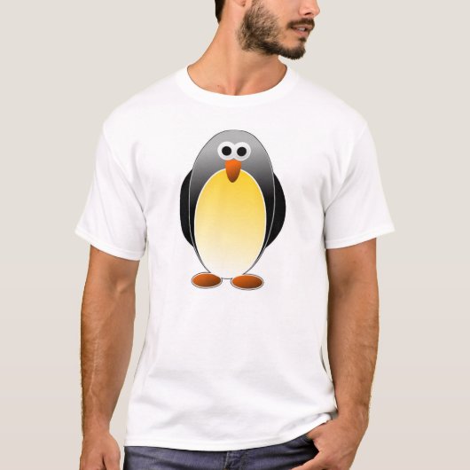 Golden Penguin T-shirt (Voorkant)