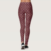 Golden Pentagrams Leggings (Achterkant)