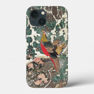 Golden Pheasants op sneeuw van Ito Jakuchu iPhone 13 Mini Hoesje
