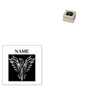 Golden phoenix, elegance 	rubberstempel (Gestempeld)