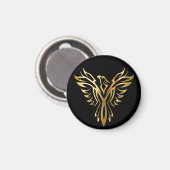 Golden Phoenix Magneet (Voorkant / Achterkant)