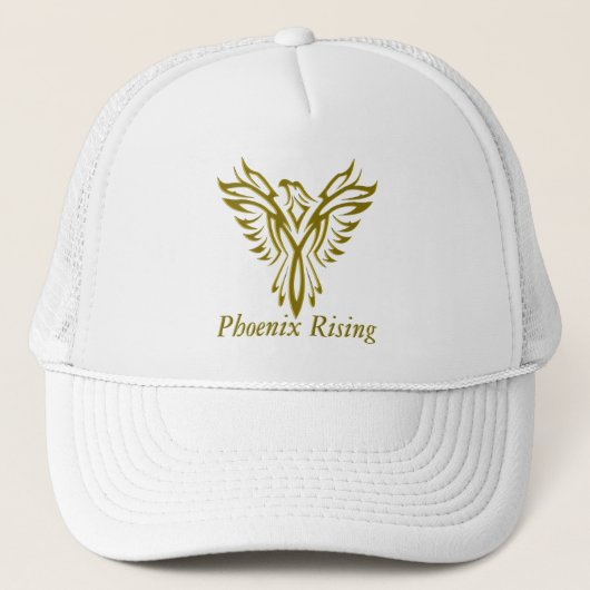 Golden Phoenix Rising meshback petten (Voorkant)