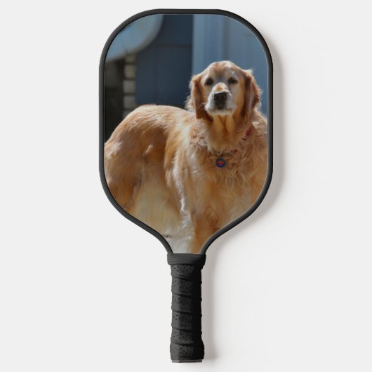Golden Pickleball Paddle (Voorkant)
