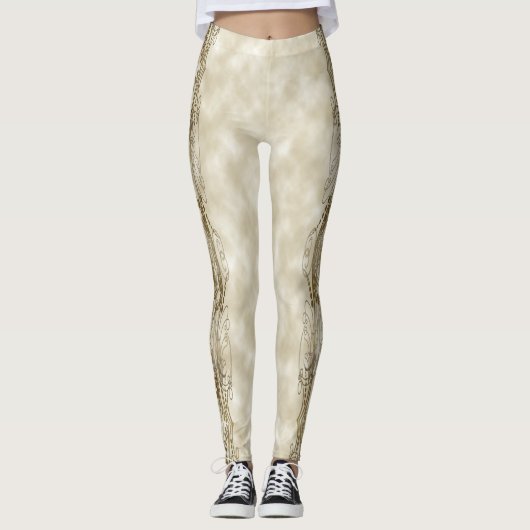 Golden Pillars Leggings (Voorkant)