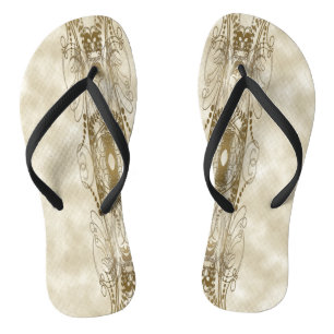 Golden Pillars Teenslippers