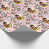 Golden Pine Frame Cadeaupapier (Hoek)