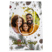 Golden Pine Frame Medium Cadeauzakje (Achterkant)