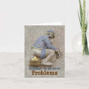 Golden Poop ~ Carte / Invitation