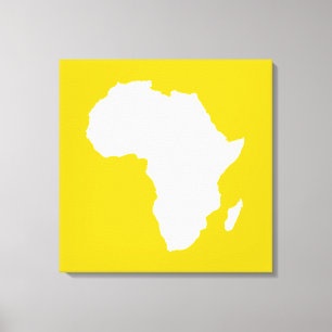 Golden Poppy Audacious Africa Canvas Afdruk