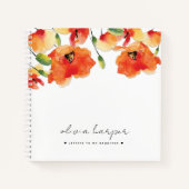 Golden Poppy Letters to Daughter Journal (Devant)