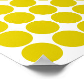 Golden Poppy Safari Dot with Pop Art Elephant Poster (Hoek)