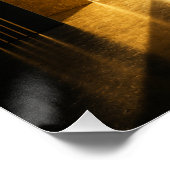 Golden Portal Wall Art Poster (Coin)