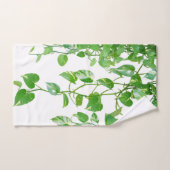 Golden Pothos Ivy Dream #1 #tropical #wall #art (Serviette à main)