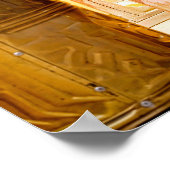 Golden Prayer Wheels Poster (Hoek)