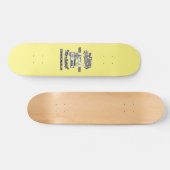 Golden Pterodactyl Tiki Bar Skateboard (Horizontaal)