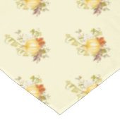 Golden Pumpkin Herfst Foliage Tafelkleed (Gekanteld)