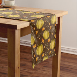 Golden Pumpkins Short Table Runner Korte Tafelloper