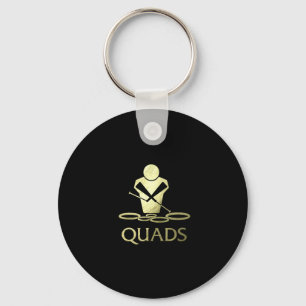 Golden Quads Sleutelhanger