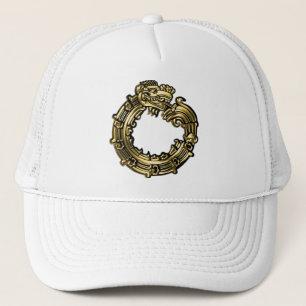 Golden Quetzalcoatl Trucker Pet