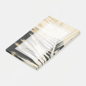 Golden Raffia - Palmvaten Post-it® Notes (Schuin)