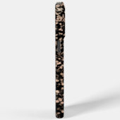 Golden Rain gepersonaliseerd zwart Case-Mate iPhone Case (Achterkant / Rechts)