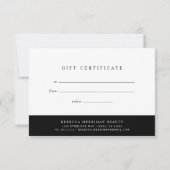 Golden Rain String Lights Gift Certificate (Achterkant)