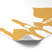 Golden "Ramadan Kareem" Wall Print (Hoek)