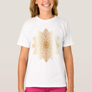 Golden Ramadan Vibes Gelukkige Ramadan Kareem T-shirt