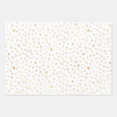 Golden Random Pattern Inpakpapier Vel (Voorkant 2)