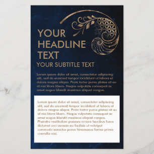 Golden Ratio - Bloem van het leven - Heilige Geome Flyer