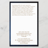 Golden Ratio - Bloem van het leven - Heilige Geome Flyer (Achterkant)