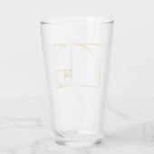 Golden Ratio - Drink glas (Achterkant)